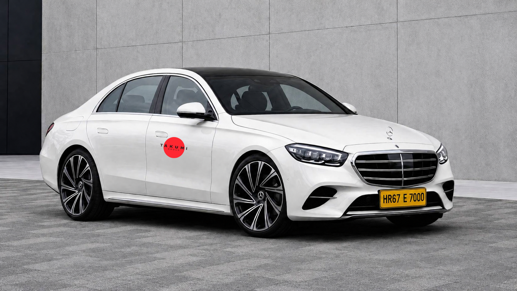 Luxury car rental fleet